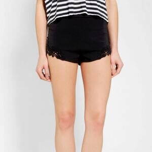 Pins and Needles Booty Shorts with lace Small
